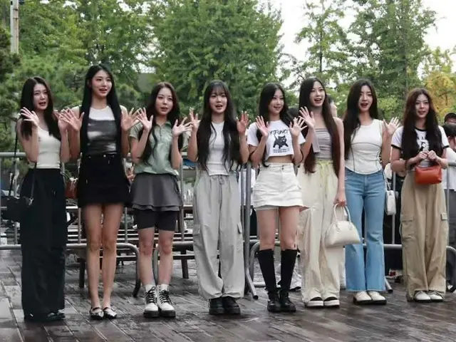 tripleS LOVElution、「MUSIC BANK」事前収録のためKBSへ