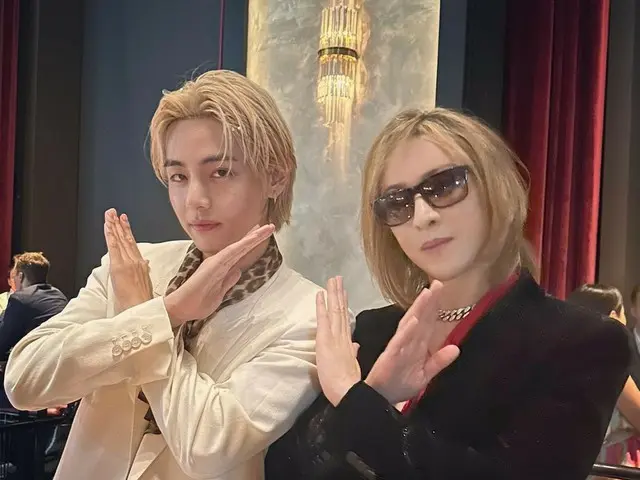 YOSHIKI（X JAPAN）、韓国芸能人との写真を次々に公開して話題に。