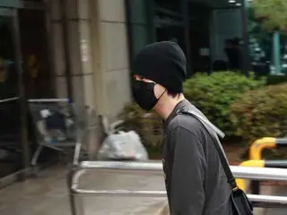 JIMIN（BTS）、Vの「MUSICBANK」事前収録ステージを応援にKBSへ。