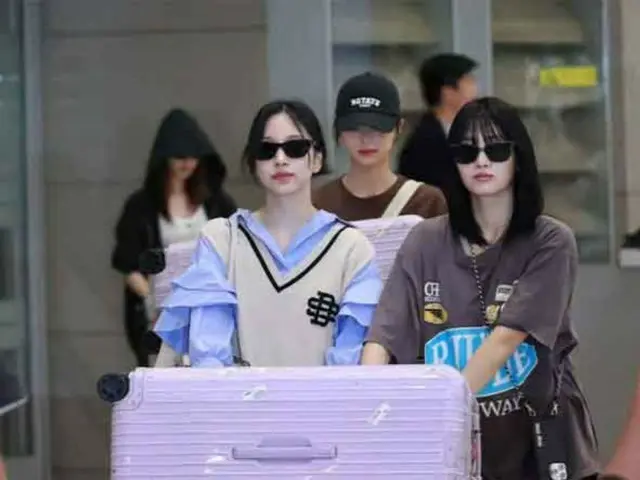 「TWICE」、16日午後に仁川国際空港到着の様子