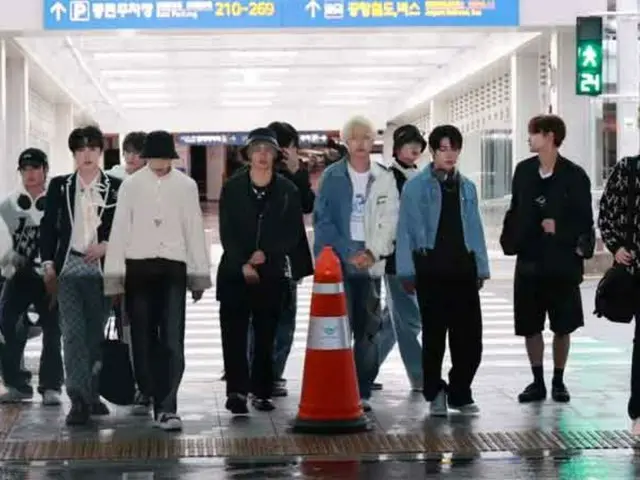 FANTASY BOYS、27日午前に東京に出発のため仁川国際空港に到着の様子