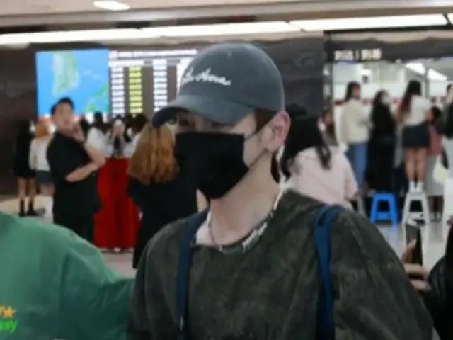 「SHINee」キー&ミンホ、日本から帰国して金浦国際空港に到着の様子