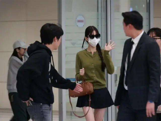 チャン・ウォニョン（IVE）、パリから帰国して仁川国際空港に到着の様子