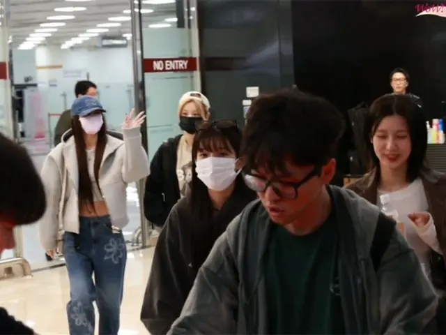 (G)I-DLE、5日午後に金浦国際空港に到着の様子