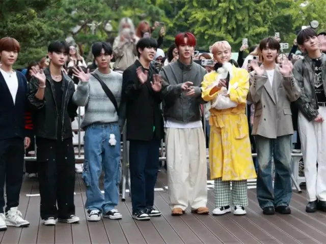 n.SSign、「MUSIC BANK」事前収録のためKBS入りの様子