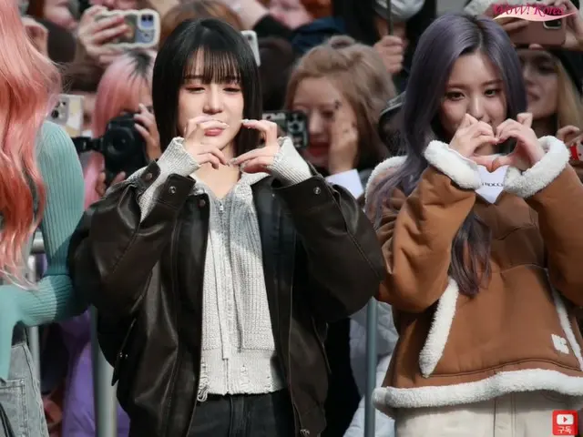 ヒカル（Kep1er）、猫ハートは難しい…「MUSIC BANK」事前収録のためKBS入りの様子