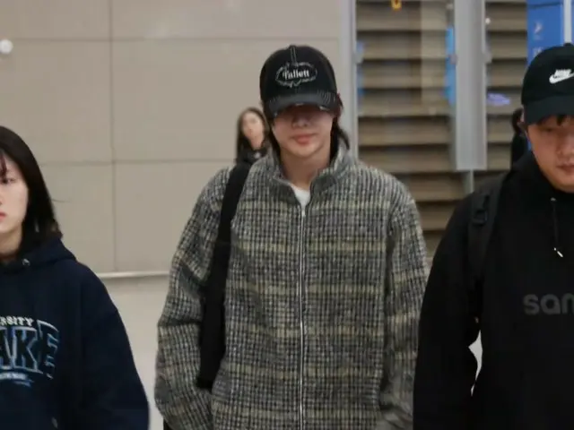 テミン（SHINee）、「M COUNTDOWN IN FRANCE」の日程を終えて韓国に帰国＠仁川国際空港