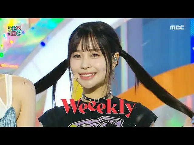 Weeekly_ _  (Weeekly_ ) - VROOM ヴルーム |見せる！ミュージックコア | MBC231104방송 #Weeekly_ _  #V