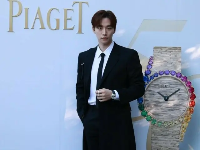 イ・ジュノ（2PM）、ソウル市内で行われた「PIAGETライムライトガラ50周年展示」フォトコールに出席