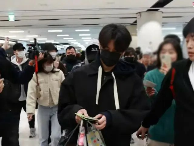 iKON、13日午後に帰国の様子＠金浦国際空港