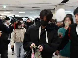iKON、13日午後に帰国の様子＠金浦国際空港。