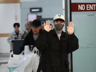 イ・ジェフン、14日午後に帰国の様子＠金浦国際空港。
