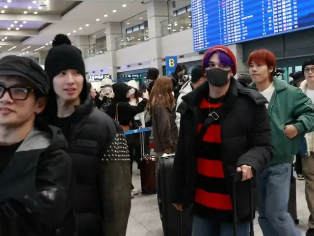 THE RAMPAGE from EXILE TRIBE、公演のため韓国へ…仁川国際空港に到着の様子