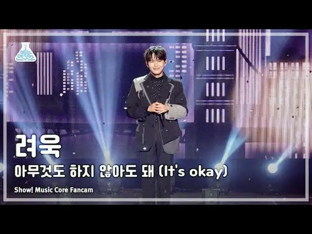 [芸能研究所] RYEOWOOK - It's okay(リョウク - 何もしなくてもいい) FanCam (Horizontal Ver.) |ショー！ Mu