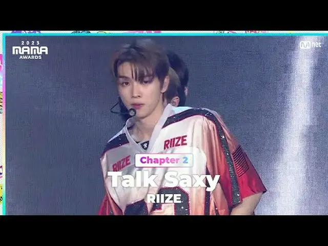 テレビでストリーミング: 「WE ALL RISE」 Talk Saxy by RIIZE_ _  (RIIZE_ ) in 2023 MAMA AWARDS 