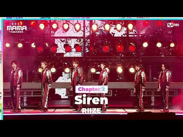 テレビでストリーミング: 「WE ALL RISE」 Siren by RIIZE_ _  (RIIZE_ ) in 2023 MAMA AWARDS ONE_