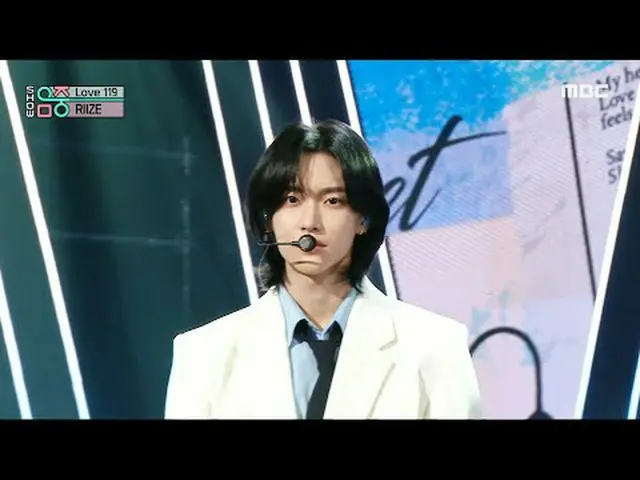 RIIZE_ _  (RIIZE_ ) - 愛 119 |見せる！ミュージックコア | MBC240120방송 #RIIZE_￣_￣ #Love119 #MBC
