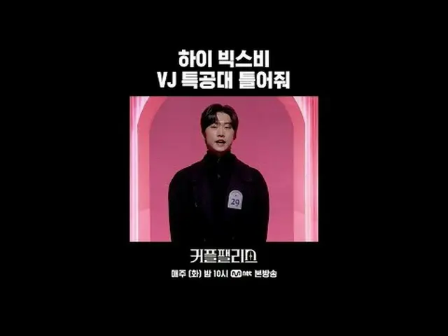 テレビでストリーミング:ハイビックスビーVJ特攻隊完璧な結婚のための100人超高速高効率カップルマッチングショー〈カップルパレス〉毎週火曜日の夜10時本番ソング