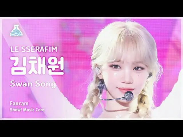 [芸能研究所] LE SSERAFIM_ _  KIMCHAEWON(LE SSERAFIM_ キム・チェウォン(LE SSERAFIM)_ ) - Swan 