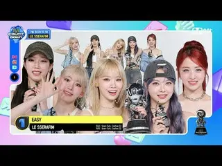 テレビでストリーミング: M COUNTDOWN｜Ep.831 2月最後の週1位「#LE SSERAFIM_ 」の「イージー」アンコールステージ！ (フル ve