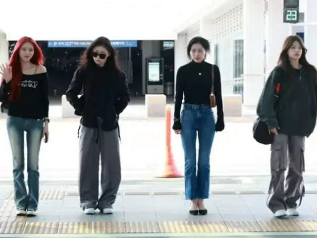 ITZY、18日午後にニュージーランドに向けて出発の様子＠仁川国際空港