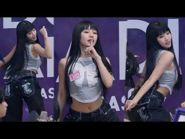 240417 KISS OF LIFE NATTY_  ファンカム by 스피넬 * 編集しないでください、再アップロードしないでください