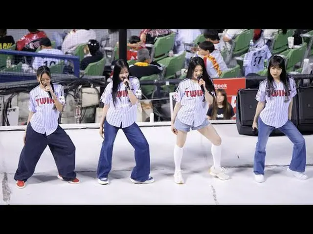 240426_KBOプロ野球クリーニングタイム特別公演(LG VS起亜) #チャムシル野球場VVUP(非ビジネス) 'Locked On' 4K Camビデオ編