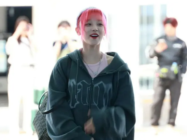 「(G)I-DLE」YUQI、中国に向けて出発＠仁川国際空港