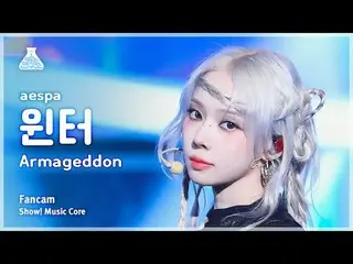 [芸能研究所] aespa_ _  WINTER_ (aespa_ ウィンター) - Armageddon直カム|ショー！ 音楽センター| MBC240601放