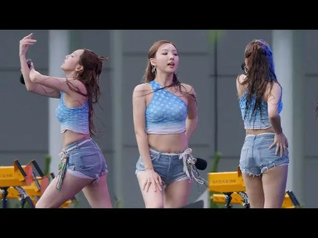 240707 WATERBOM_ B TWICE_ _  NAYEON ファンカム by 스피넬 * 編集しないでください、再アップロードしないでください