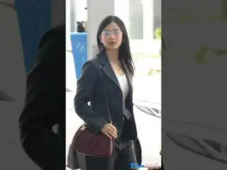 240918 NewJeans_ _  HAN_ NI 空港出発ファンカム by 스피넬 * 編集しないでください、再アップロードしないでください