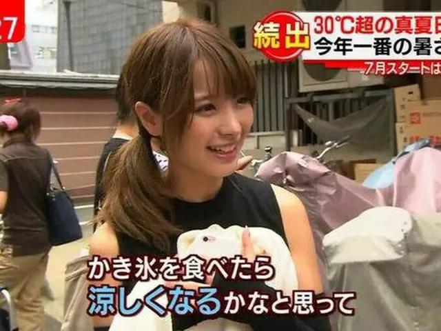 日本女優の桃乃木かな、韓国訪問のBEFORE／AFTER