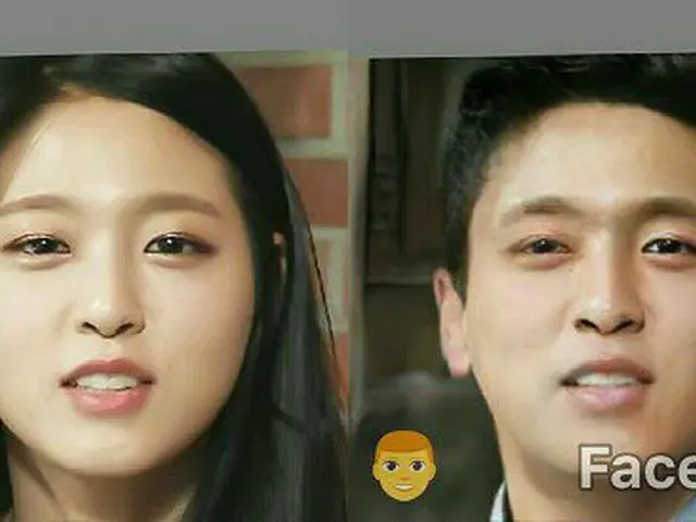 韓国で流行り始まっている「写真変換」(転換？)アプリ