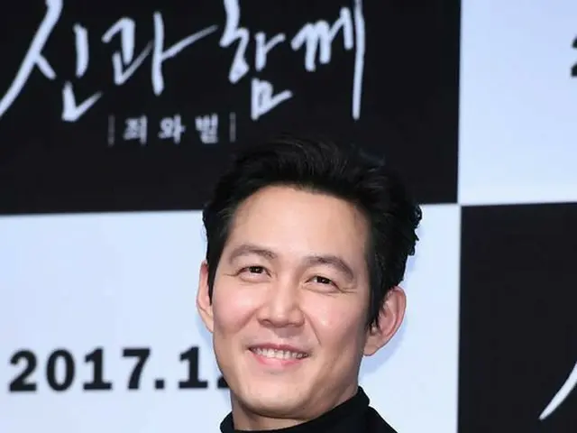 俳優イ・ジョンジェ、映画「神と共に」メディア試写会に出席