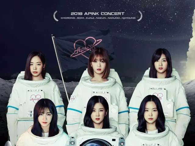 論争勃発のApink 単独コンサートのポスター