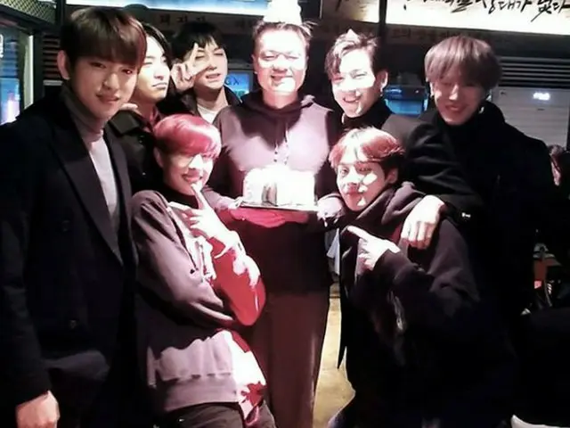 GOT7、パク・チニョンの誕生日をサプライズでお祝い