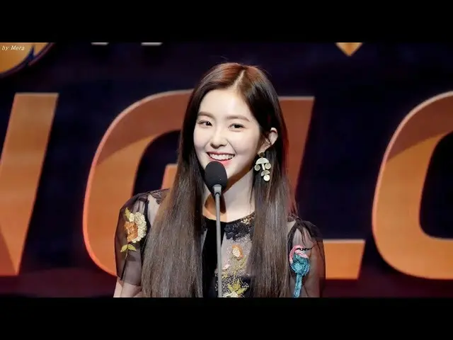 【直カム】Red Velvet、韓国のプロ野球「ゴールデングラブ」授賞式