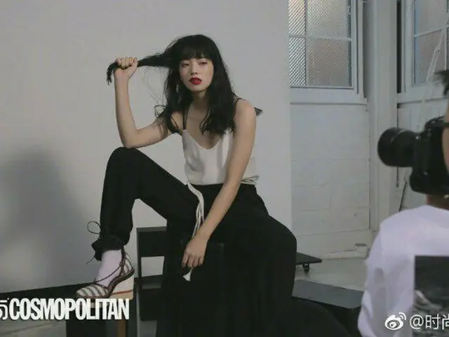 日本のモデル・小松菜奈、Miss A スジ、画報撮影の現場が公開