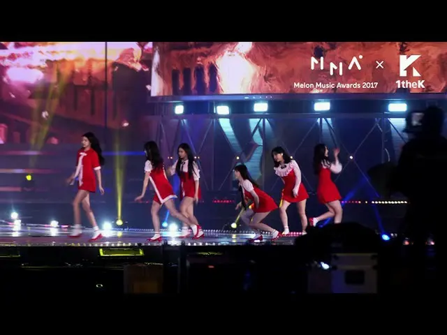 [Melon Music Awards 2017] GFRIEND Fancam _ 「Lovewhisper」   