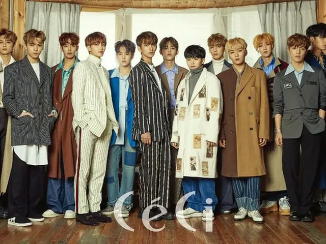 SEVENTEEN、画報公開