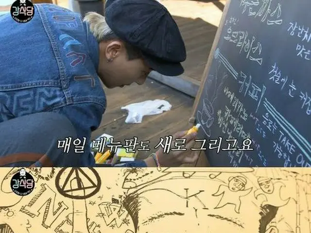 WINNER ソン・ミンホ、バラエティ番組でイラストの才能を発揮