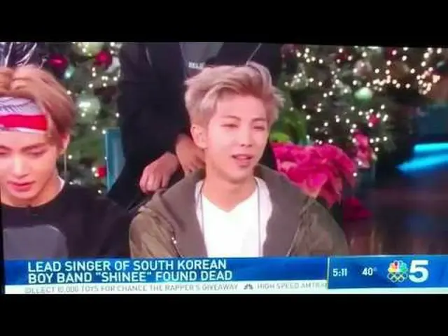 米国NBCの誤報の映像