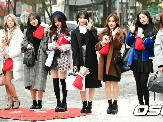 LOVELYZ、「ミュージックバンク」リハーサルに出勤