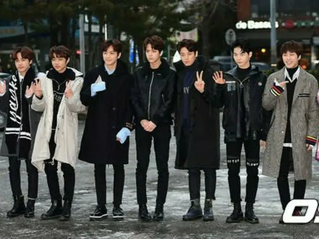THE BOYZ、「ミュージックバンク」リハーサルに出勤。