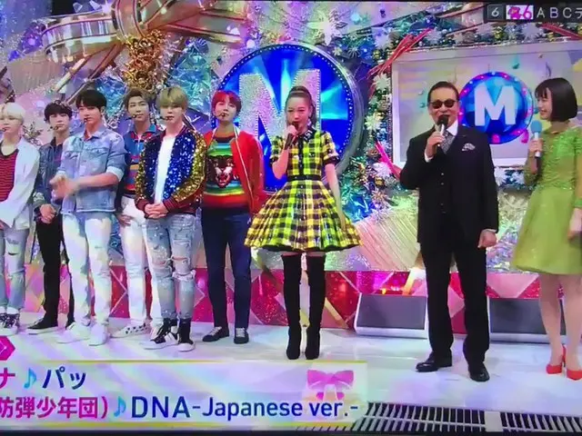 防弾少年団、日本でのMステ出演