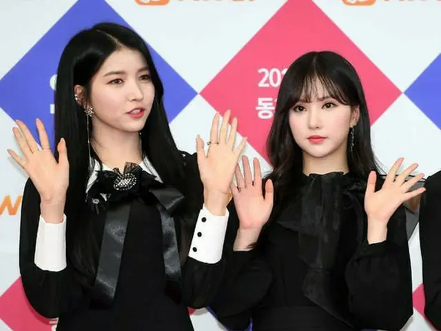 「GFRIEND」、「SBS歌謡大祭典」レッドカーペットに登場