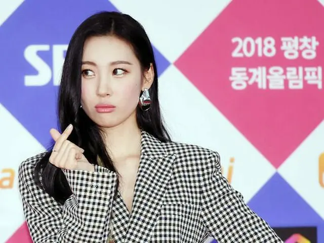 元Wonder Girls ソンミ、「SBS歌謡大祭典」レッドカーペットに登場