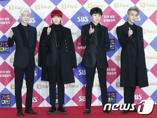 WINNER、「SBS歌謡大祭典」レッドカーペットに登場