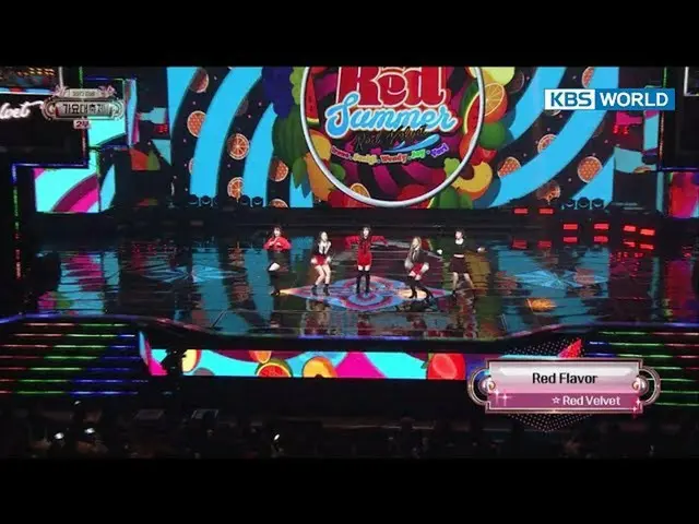 Red Velvet - 赤い味(Red Flavor)、歌謡大祝祭    
