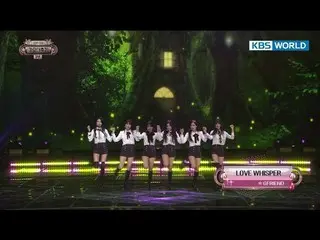 GFRIEND - 耳を澄ませば(Love Whisper)、歌謡大祝祭    